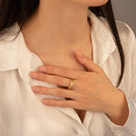 925 Sterling Silver Anksiyete Ring