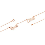 925 Sterling Silver Personalized Multiple Name Necklace