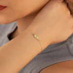 925 Sterling Silver Multicolored Fish Bracelet