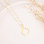 925 Sterling Silver Ring Holder Necklace