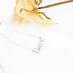 925 Sterling Silver Isim Necklace 3