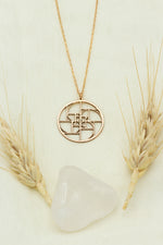 925 Sterling Silver Fibonacci Golden Ratio Necklace