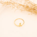 925 Sterling Silver Initial Rings