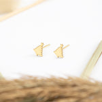 925 Sterling Silver Christmas Tree Studs