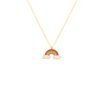925 Sterling Silver Pride Rainbow Necklace