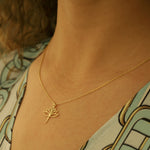 925 Sterling Silver Lotus Flower Necklace,