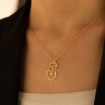 925 Sterling Silver Anne Çocuk Necklace