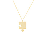 925 Sterling Silver Personalized Puzzle Necklace