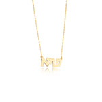 925 Sterling Silver Hebrew Name Necklace