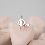 925 Sterling Silver Chandrila Starline Cufflinks