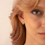 925 Sterling Silver Poker Chip Studs