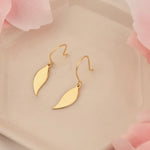 925 Sterling Silver Leaf Earrings 317