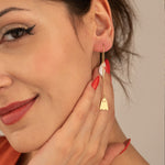 925 Sterling Silver Ghost Chine Earrings