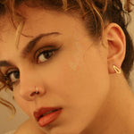 925 Sterling Silver Right Triangle Earring