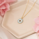 925 Sterling Silver Evil Eye Necklace