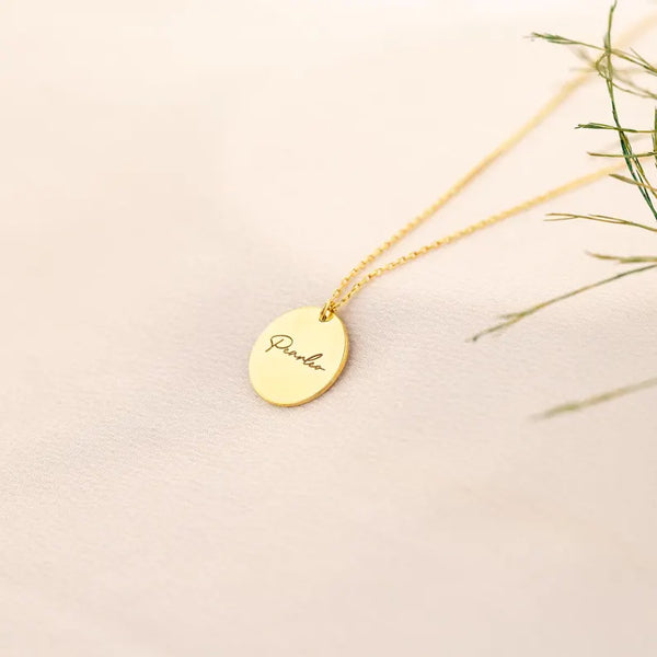 925 Sterling Silver Plaka Necklace
