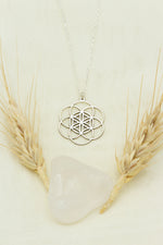 925 Sterling Silver Six Leaf Clover Necklace