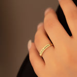 925 Sterling Silver Coordinates Ring