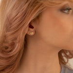 925 Sterling Silver Flower Studs