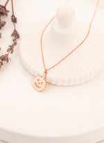 925 Sterling Silver Pumpkin Necklace