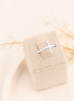 925 Sterling Silver Cross Ring Haç Ring