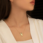 925 Sterling Silver Rabbit Necklace