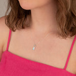 925 Sterling Silver Multi Color Enamel Cat Necklace