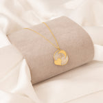 925 Sterling Silver Sun And Love Necklace