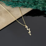 925 Sterling Silver 777 Sans Necklace