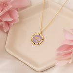 925 Sterling Silver Enamel Horus Eye Pendant