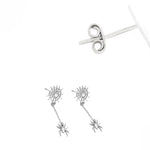925 Sterling Silver Halloween Threader Earrings