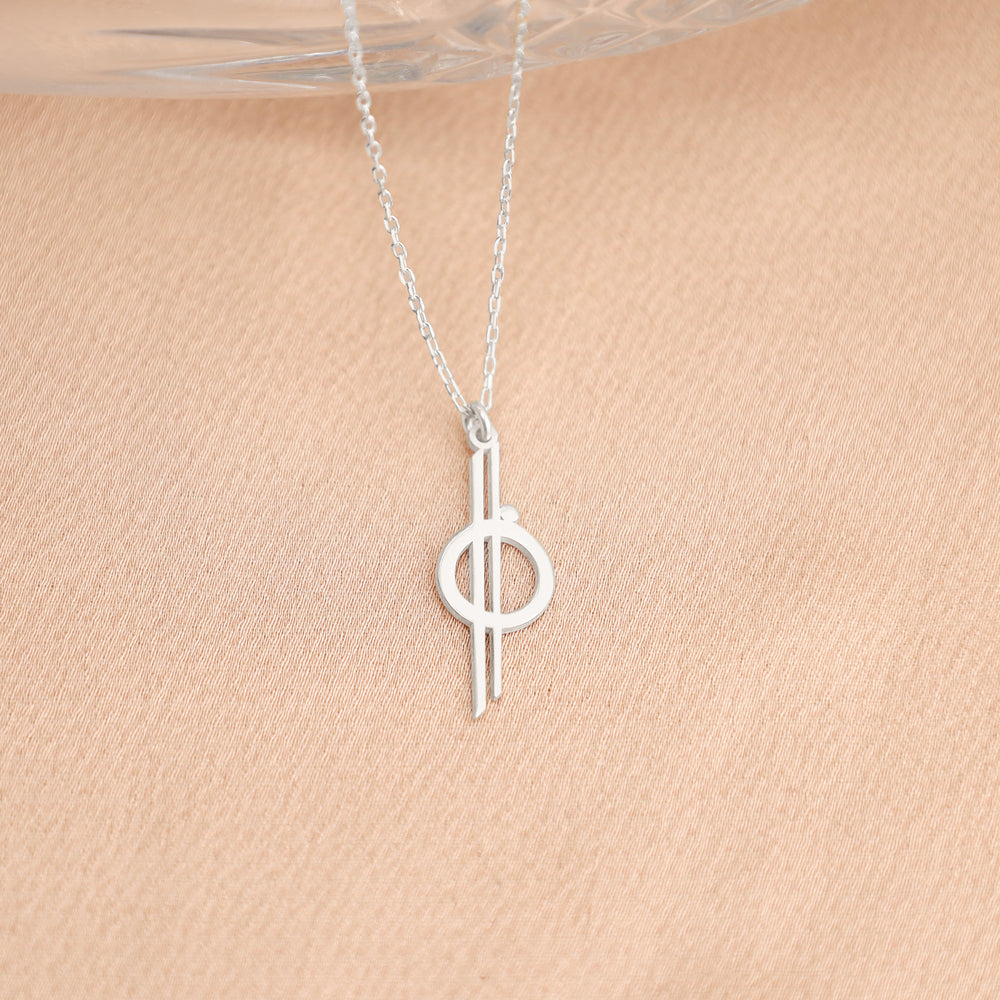 925 Sterling Silver Chandrila Star Line Necklace