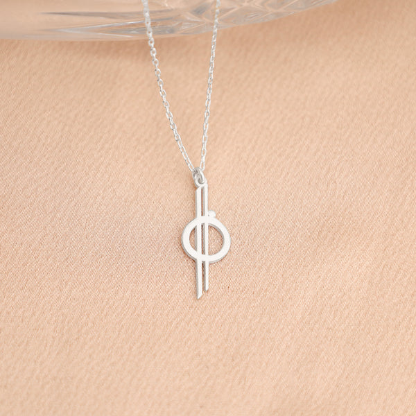 925 Sterling Silver Chandrila Star Line Necklace