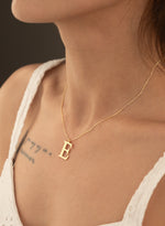 925 Sterling Silver Letter Necklace