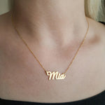925 Sterling Silver Name Necklace