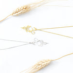 925 Sterling Silver Om Breathe Necklace