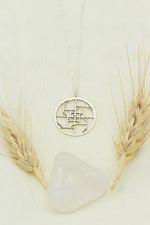 925 Sterling Silver Fibonacci Golden Ratio Necklace