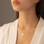 925 Sterling Silver Mother And Child Necklace