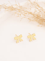 925 Sterling Silver Ribbon Earrings