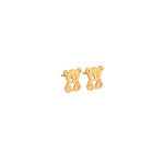 925 Sterling Silver Teddy Bear Earring