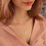 925 Sterling Silver Evil Eye Necklace