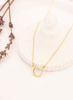 925 Sterling Silver Horseshoe Necklace