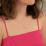925 Sterling Silver Flamingo Pendant Necklace