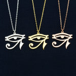 925 Sterling Silver The Eye Of Horus Necklace
