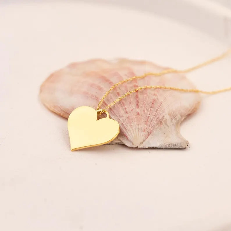 925 Sterling Silver Heart Necklace