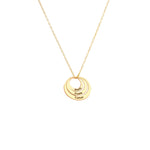 925 Sterling Silver Sisters Three Name Necklace