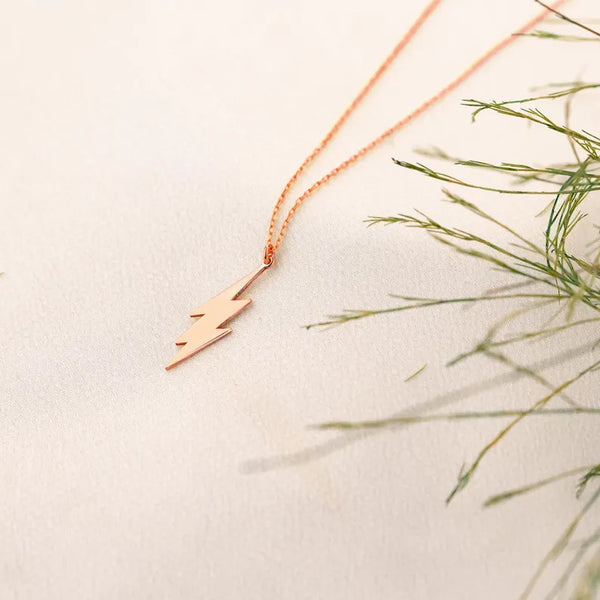 925 Sterling Silver Yıldırım Necklace