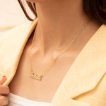 925 Sterling Silver Name Necklace 376