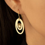925 Sterling Silver Lotus Earring