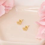 925 Sterling Silver Flower Studs